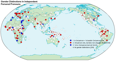 Pronombres diferencias de género